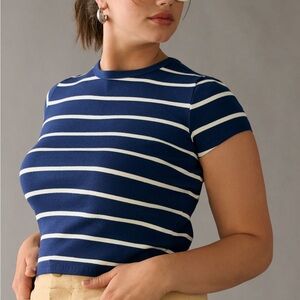 Maeve Striped Baby Tee